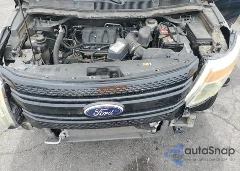 2014 Ford Explorer Police Interceptor from USA, damaged, VIN 1FM5K8AR5EGA60152